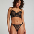 Soutien-gorge bustier non rembourré à armatures Mila, Noir