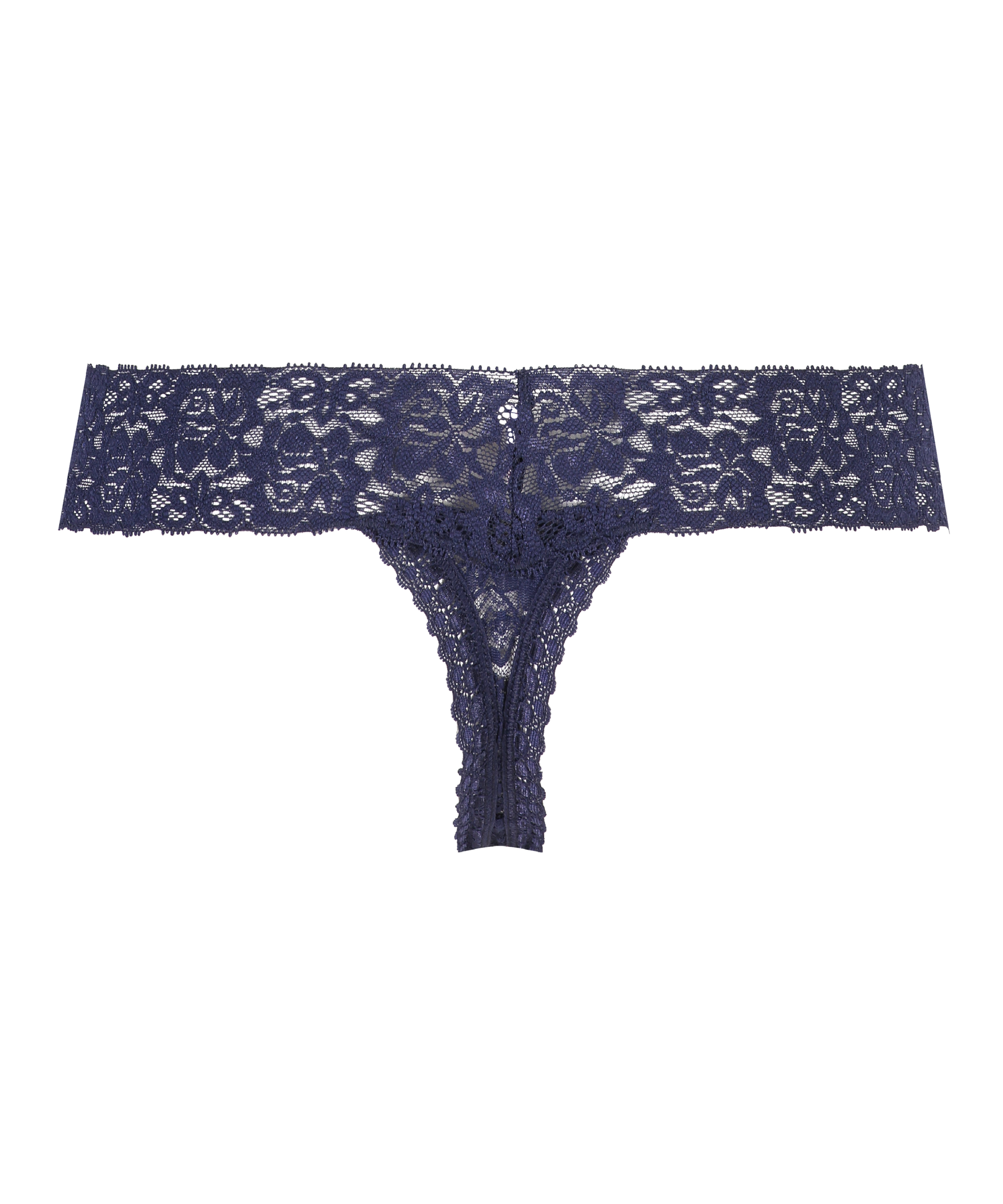String Floral Spitze, Blau, main