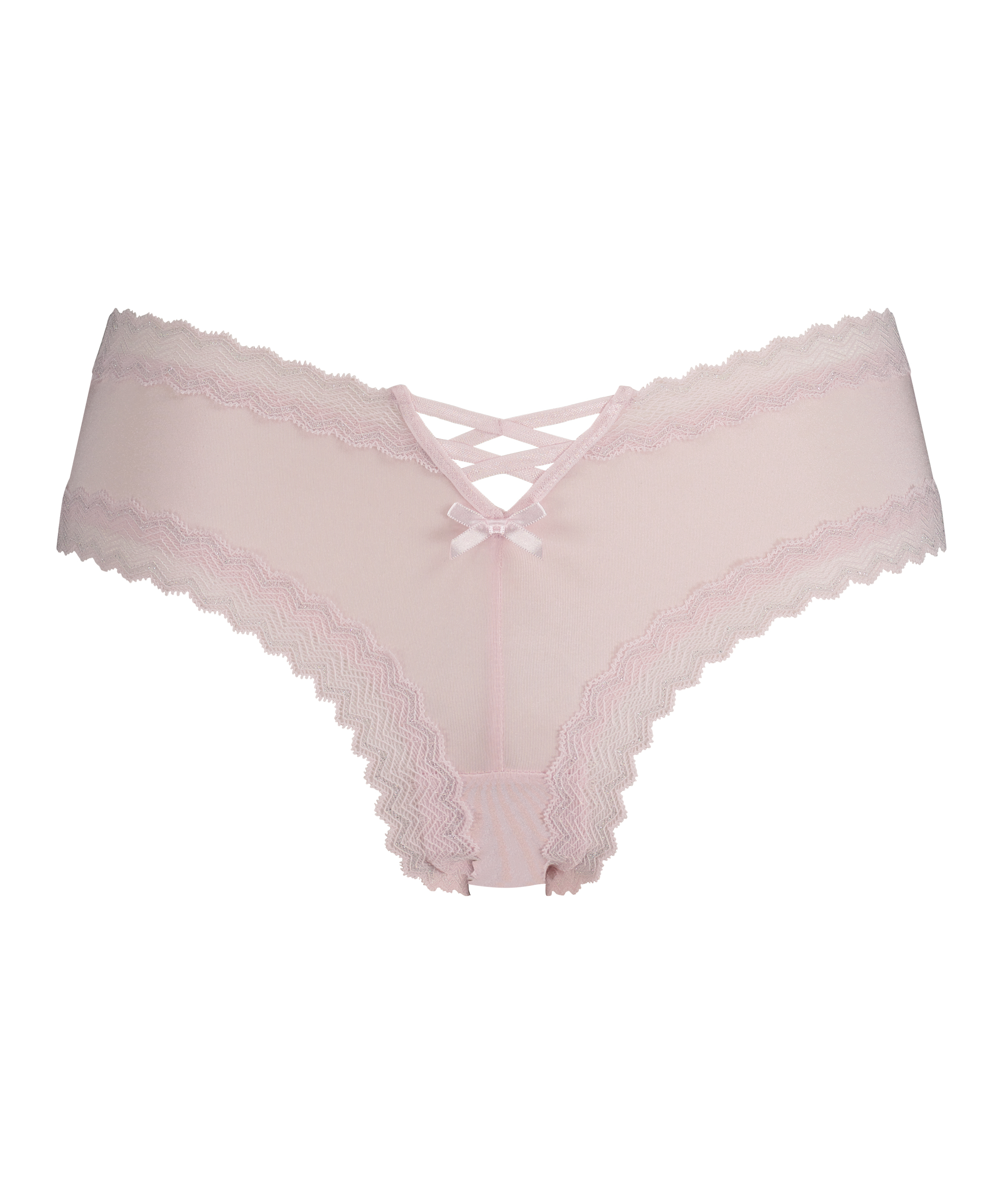 Slip br&eacute;silien V-shape Amaris, Rose, main
