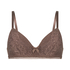 Soutien-gorge préformé sans armature Bessie, Marron
