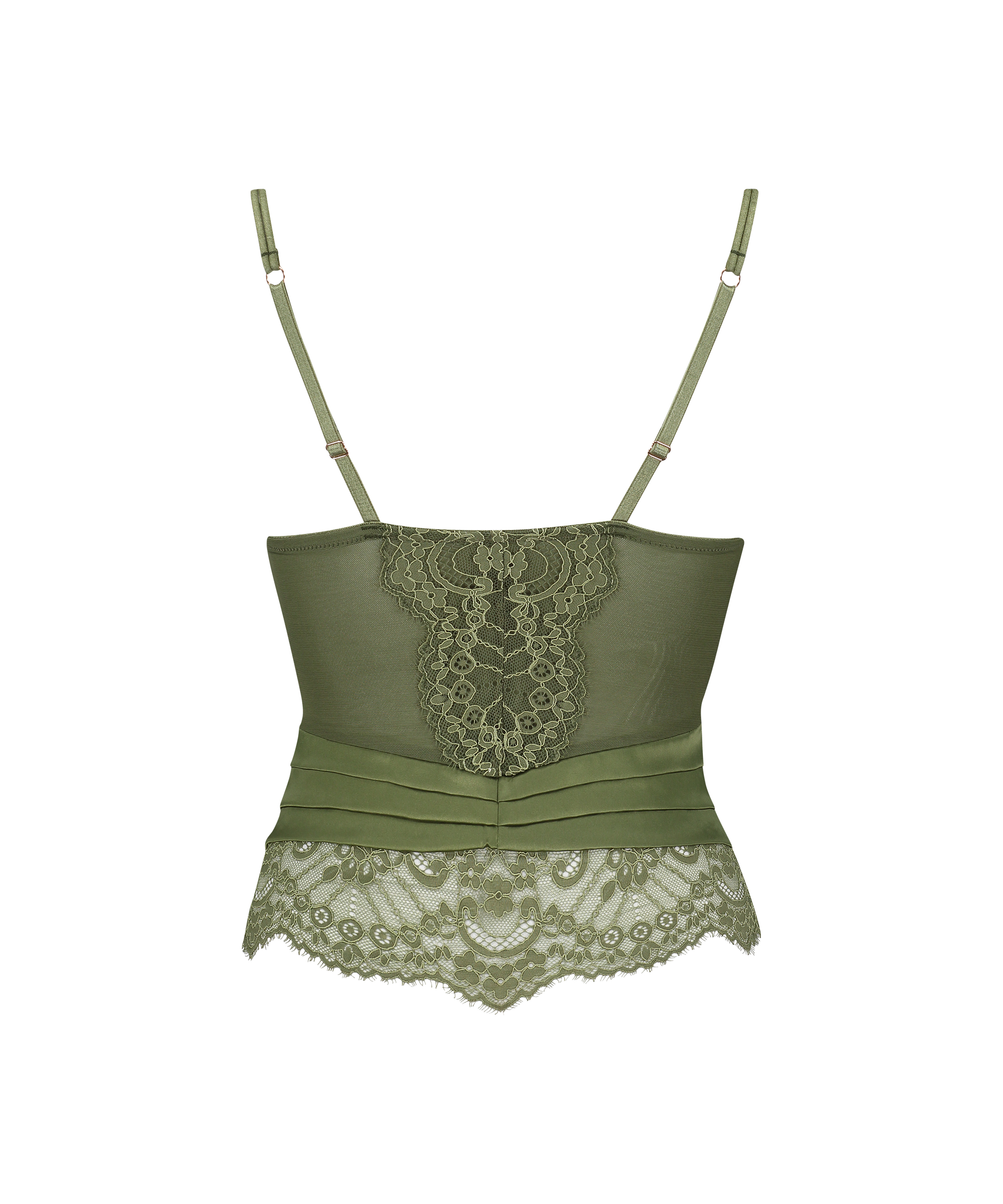 Bustier rembourr&eacute; &agrave; armatures Amelia, Vert, main