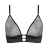 Bralette Mesh Essentials, Schwarz