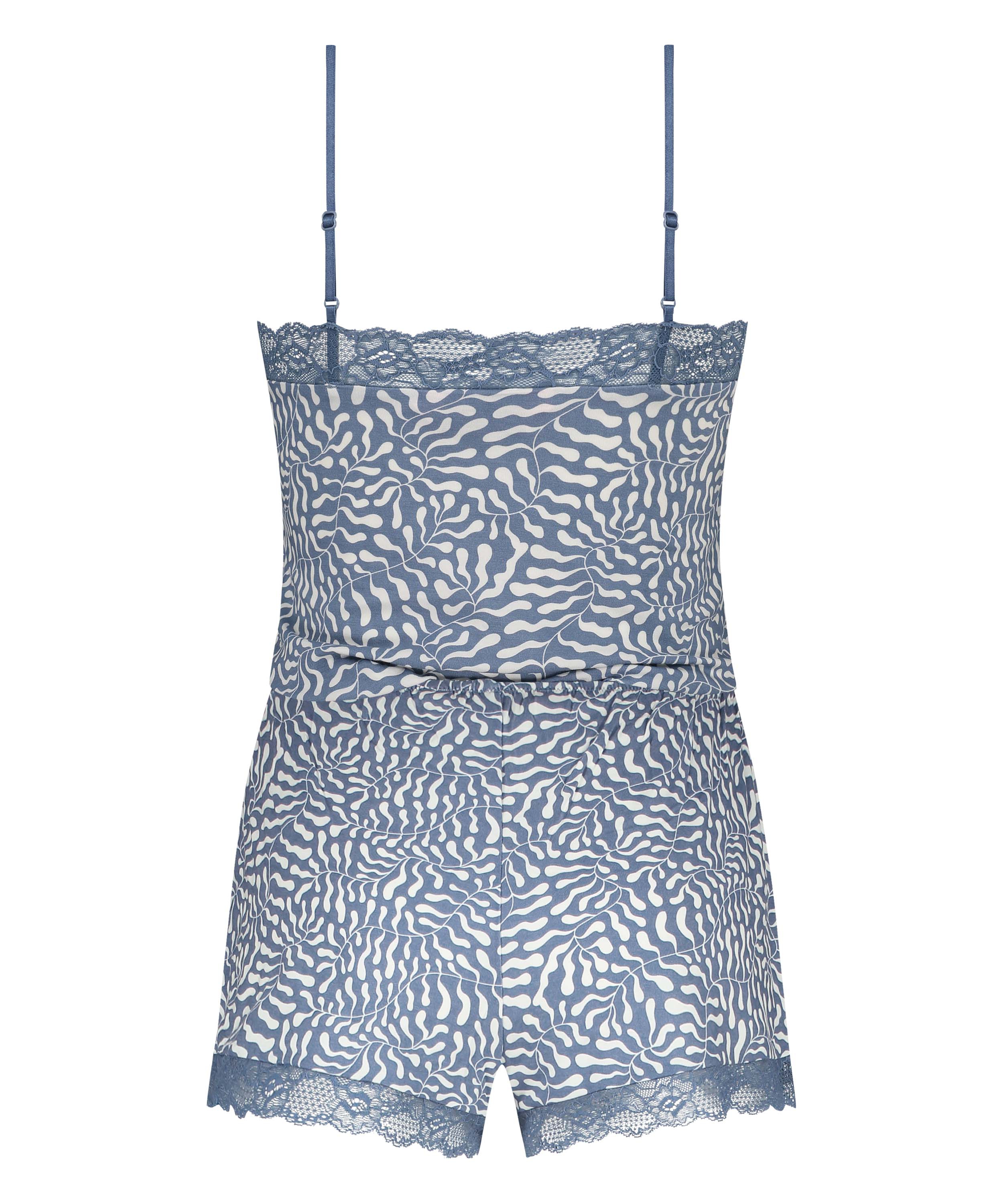 Kurzes Pyjama-Set Cami, Blau, main