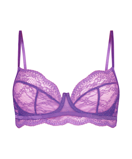 Soutien-gorge non-rembourr&eacute; &agrave; armatures Isabelle, Violet