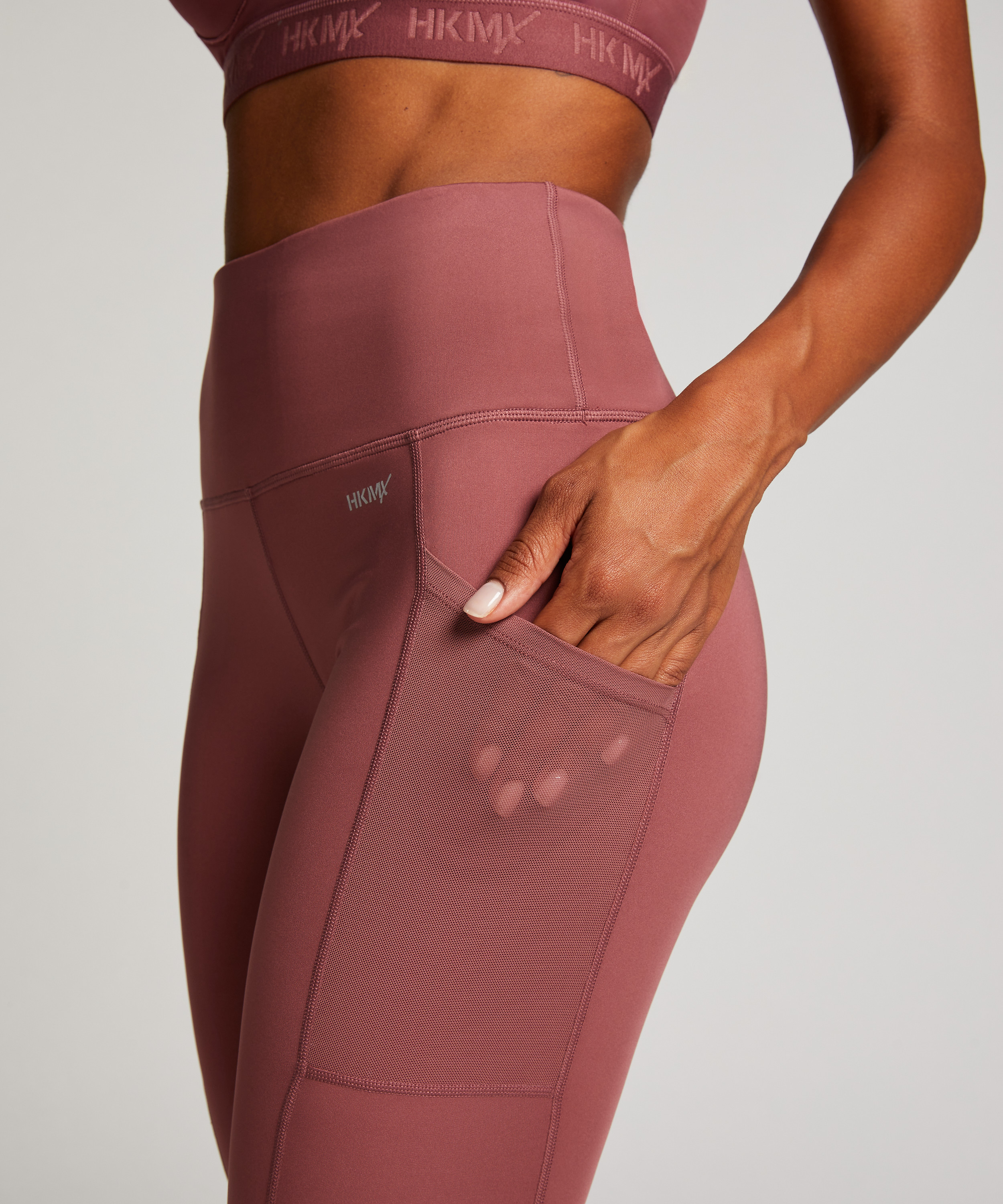 HKMX Oh My Squat High Waisted Legging, Rose, main