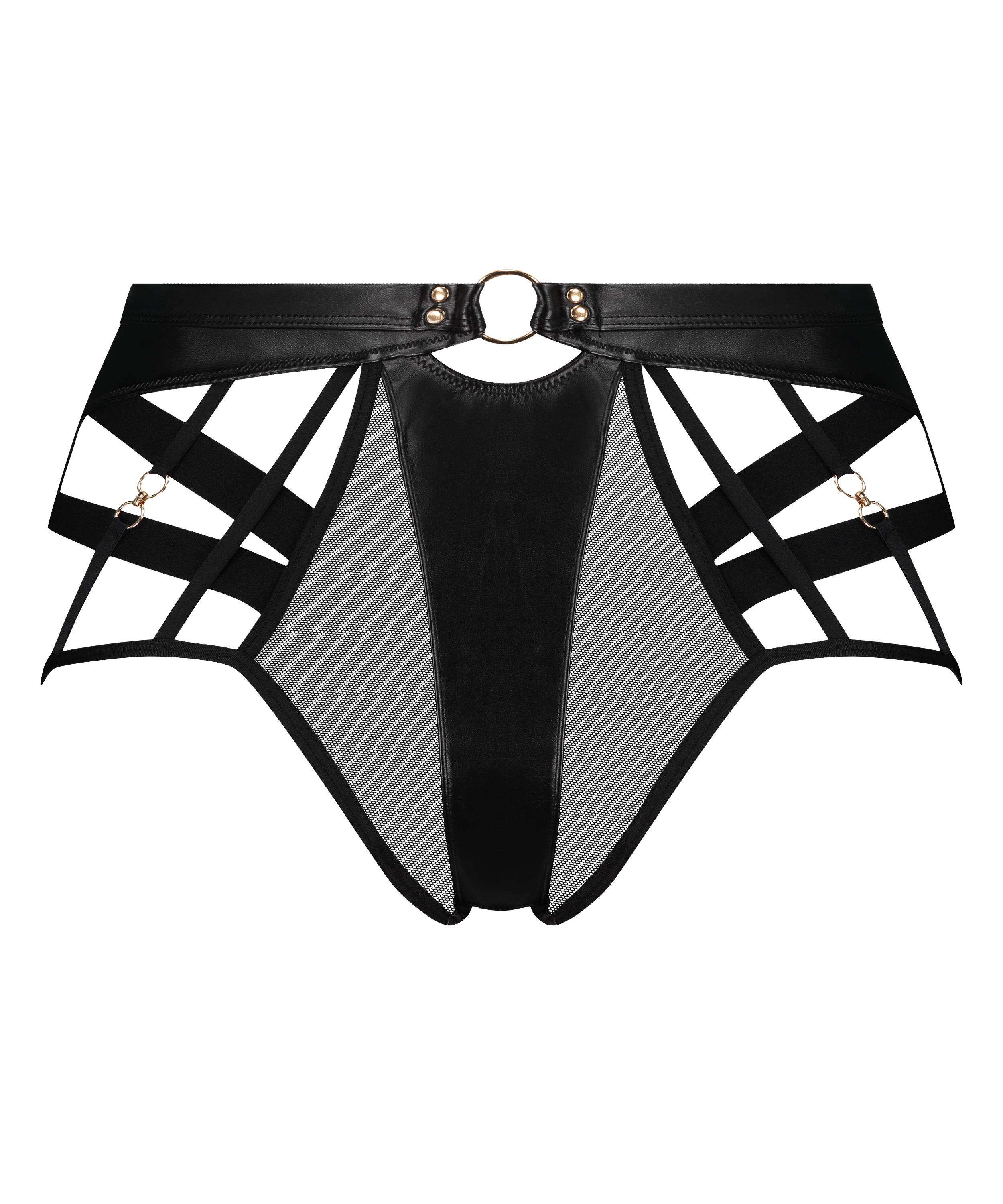 High Leg Brazilian Faye, Schwarz, main