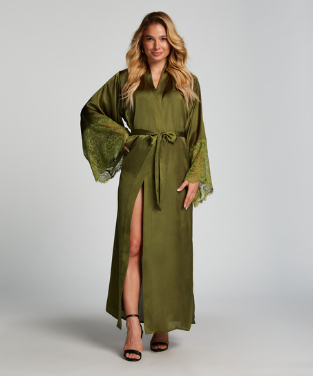 Kimono Satin, Grün