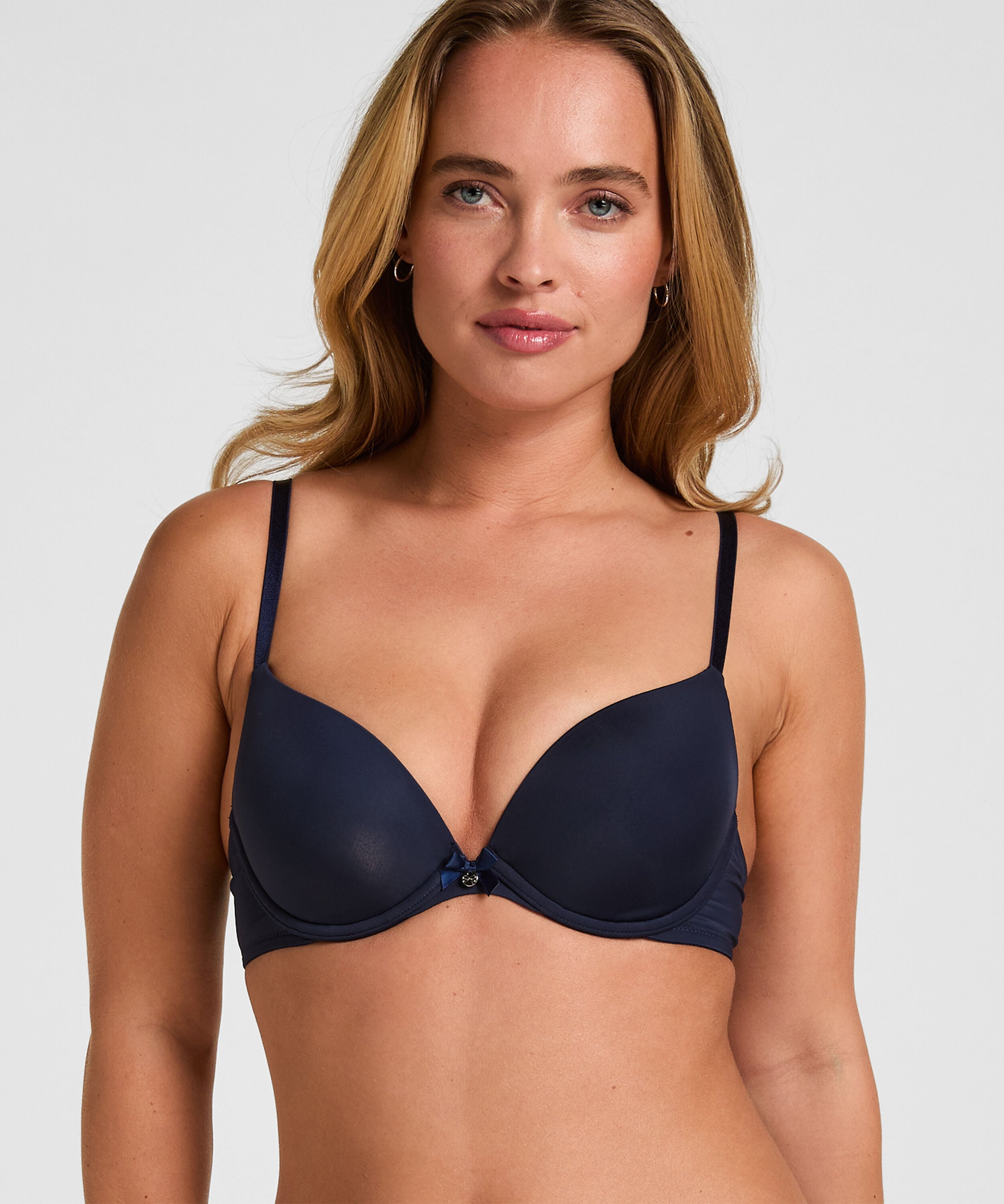 Soutien-gorge à armatures préformé Plunge, Bleu Soutien-gorge à armatures préformé Plunge, Bleu