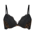Soutien-gorge à armatures préformé push-up Bliss, Noir