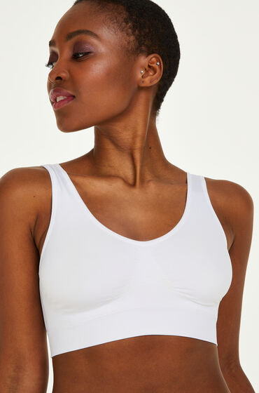 Hunkemöller Basic BH ohne Bügel Weiß XL