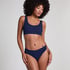 Bralette Scoop Dianne, Blau