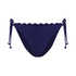 Bikinihose Scallop, Blau