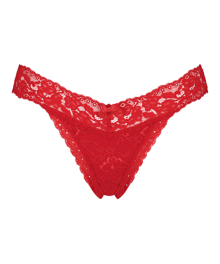 String extra bas Madison, Rouge