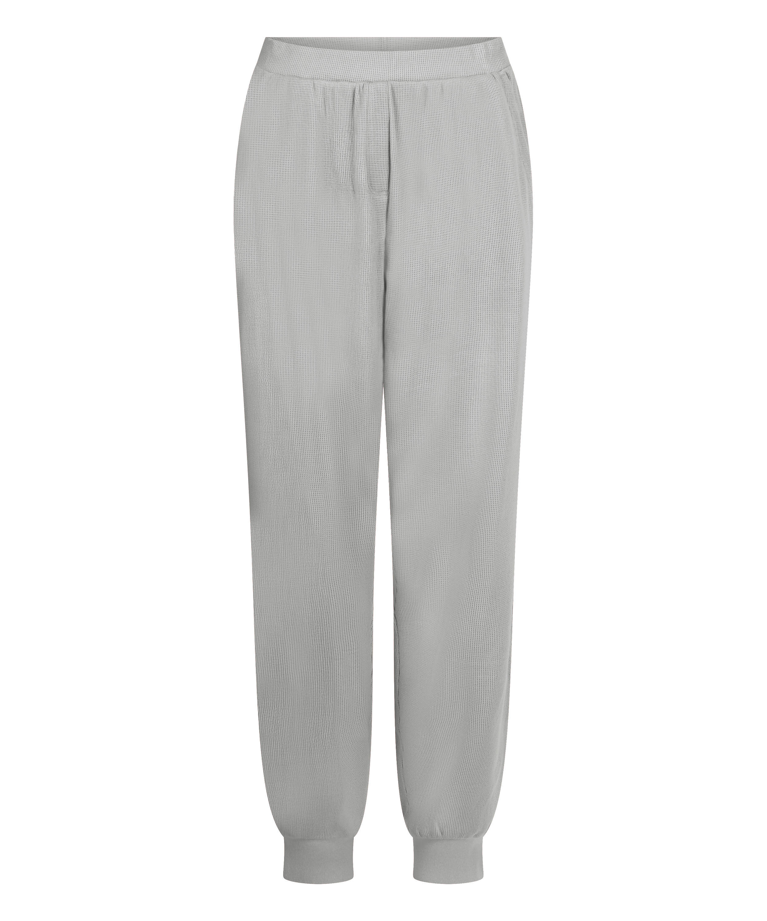 Jogger Waffelstrick, Grau, main