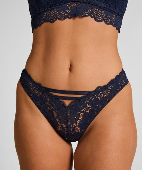 Slip brésilien Andrea, Bleu