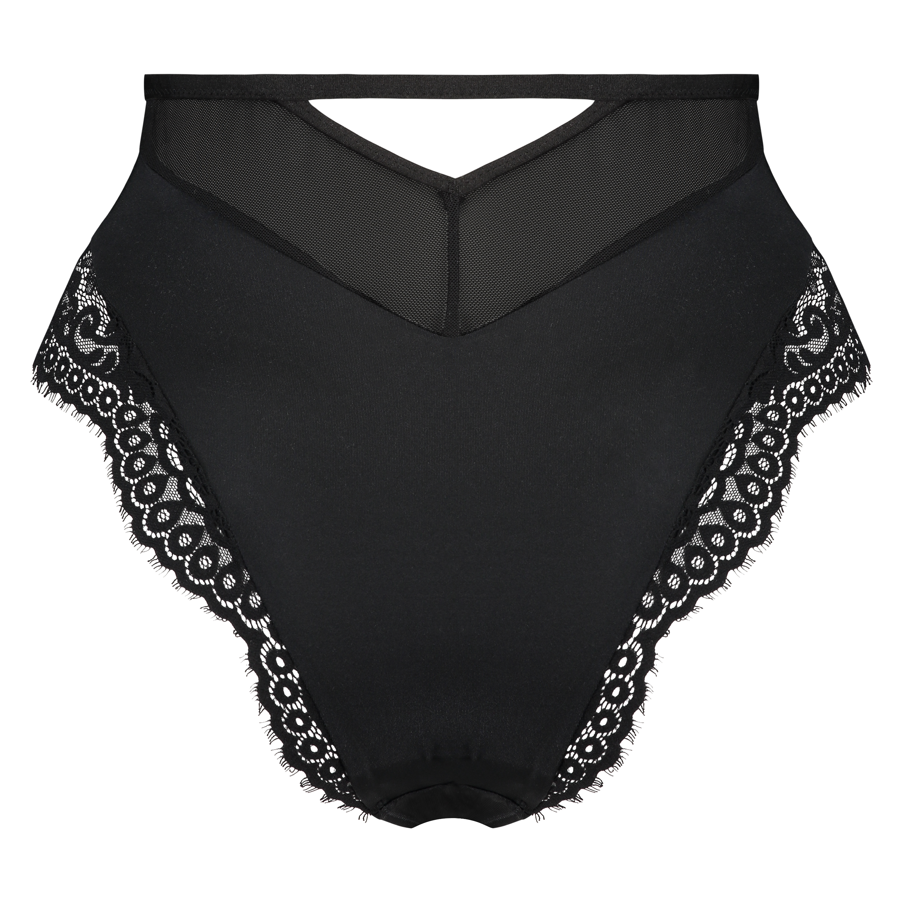 Br&eacute;silien taille haute Cardi, Noir, main