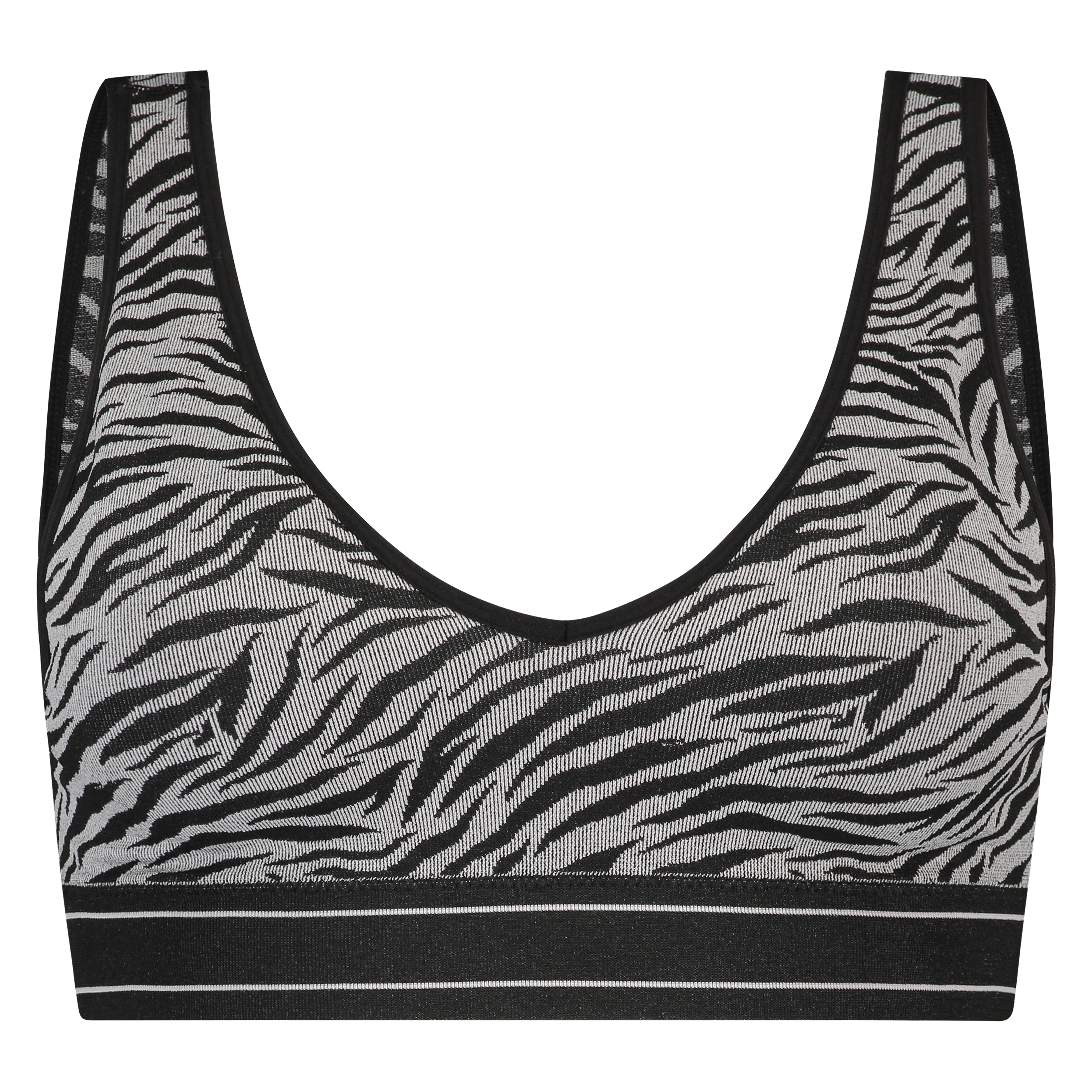 Nahtloser Bralette Eliza, Grau, main