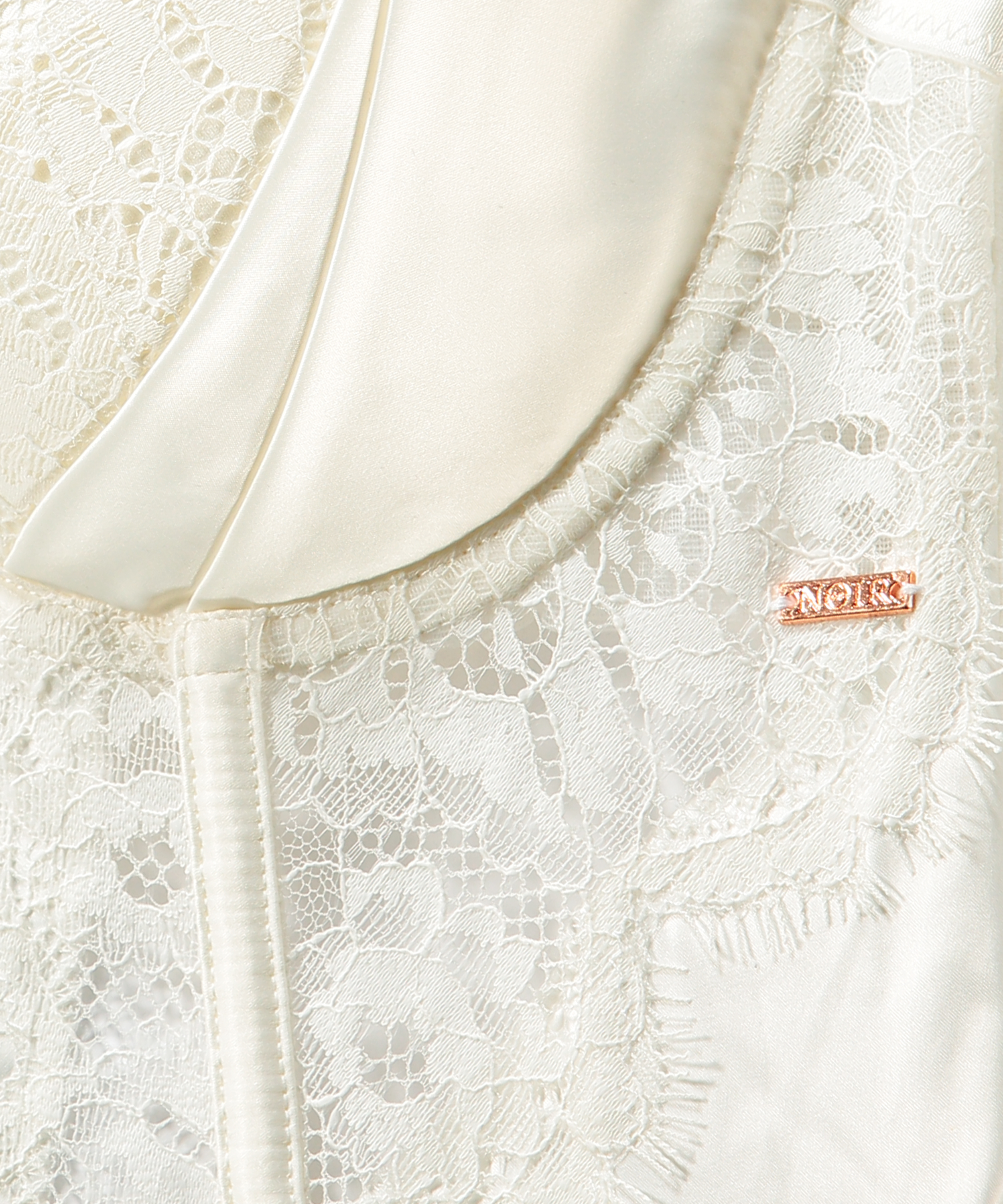 Bustier Hannako, Blanc, main