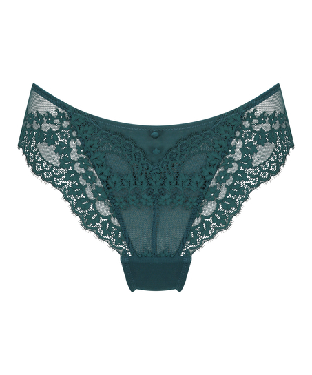 Slip br&eacute;silien Daisy, Bleu