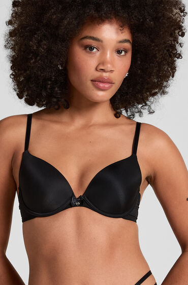 Hunkemöller Vorgeformter Bügel-BH Plunge Schwarz