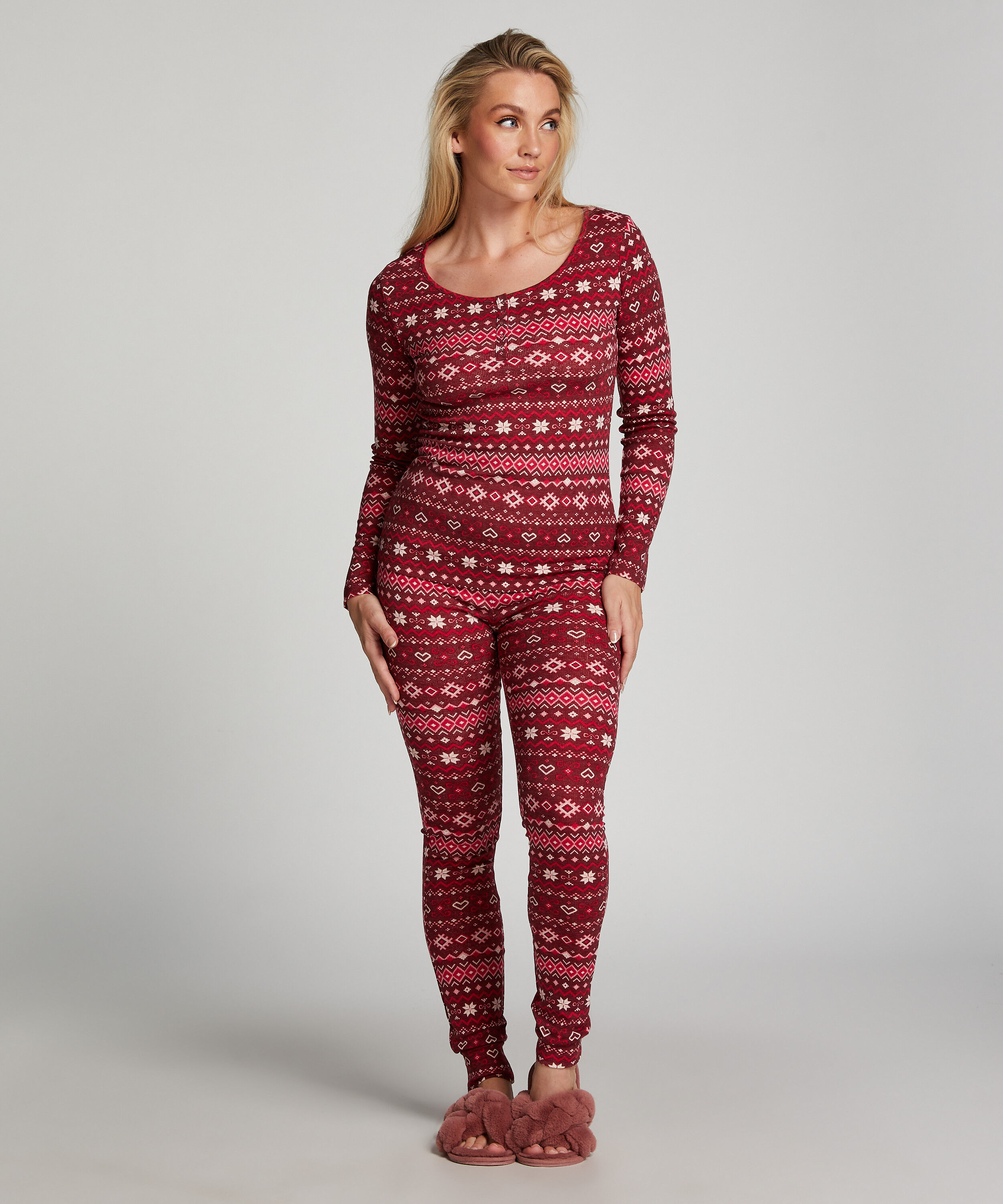 Ensemble de pyjama, Rouge