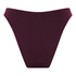 Bas de bikini &agrave; jambe haute en n&eacute;opr&egrave;ne, Violet