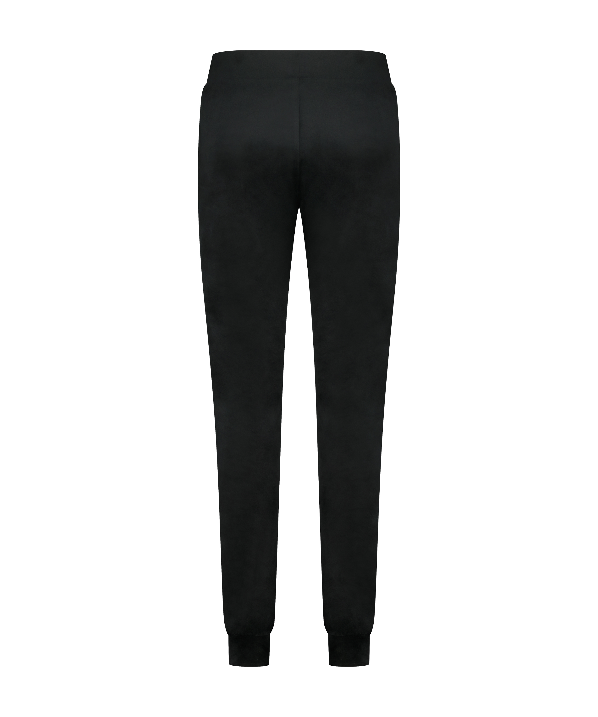 Tall Jogginghose aus Velours, Schwarz, main