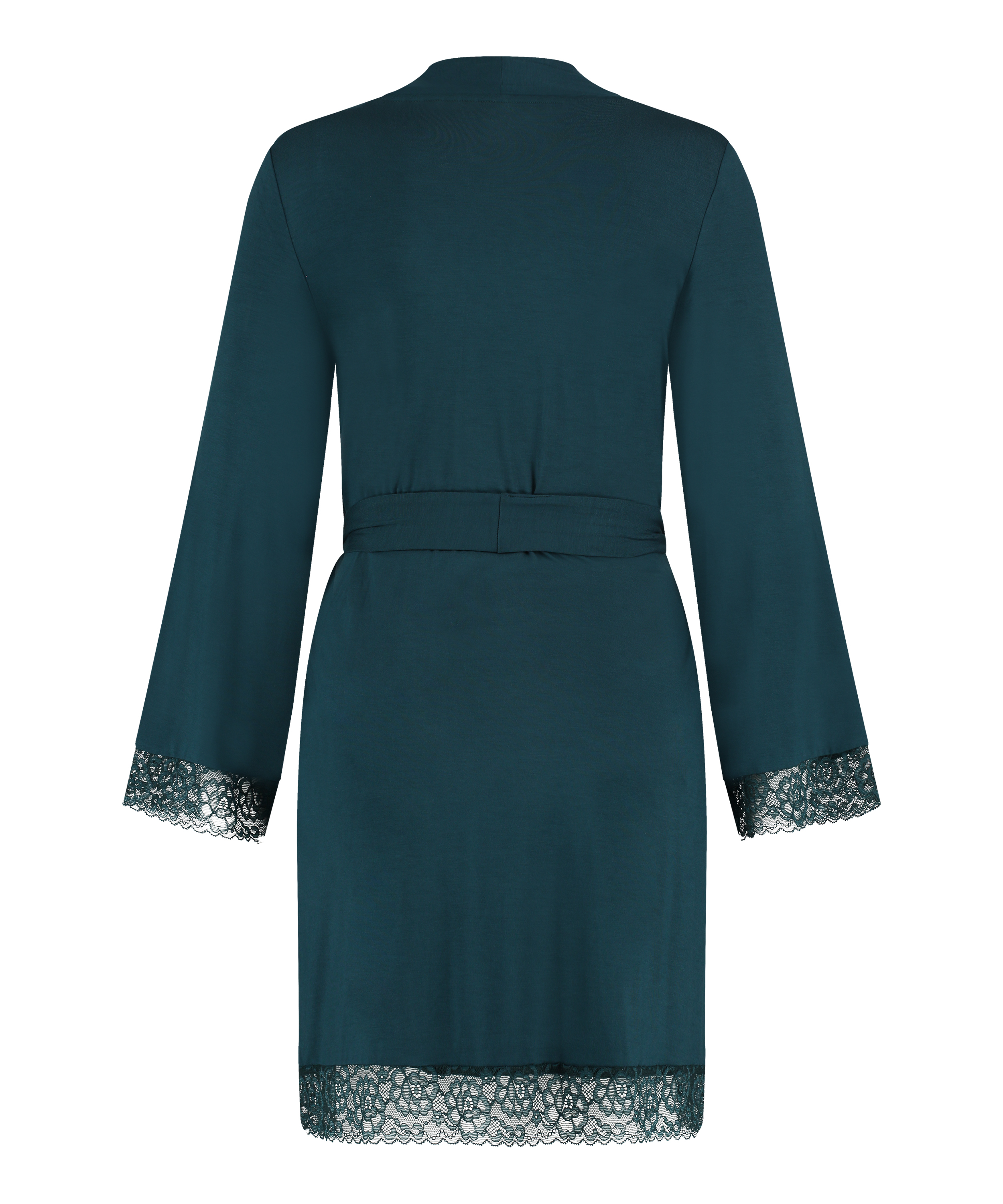 Kurzer Bademantel, Blau, main