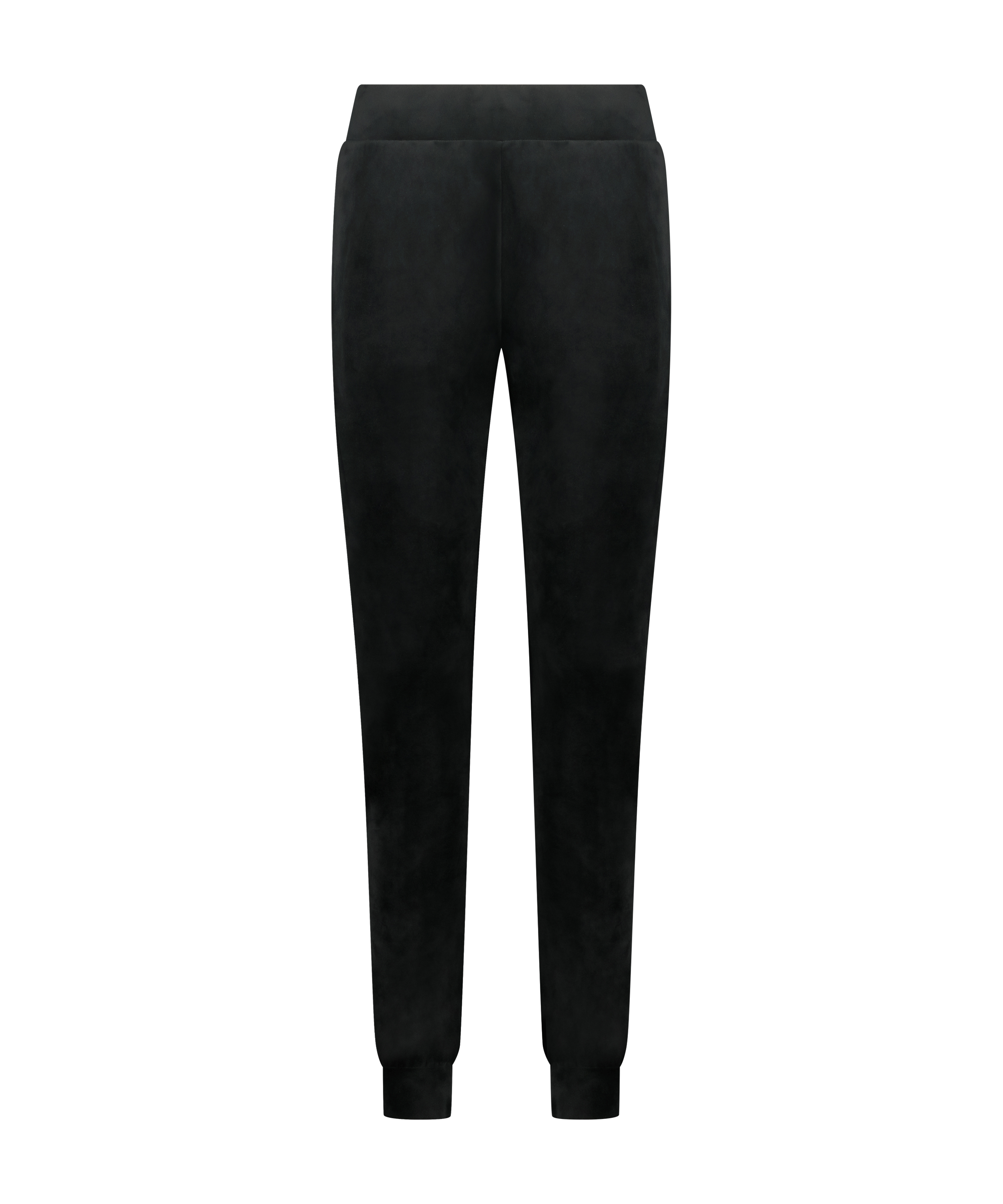 Petite Pantalon de jogging en Velours, Noir, main