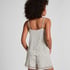 Kurzes Pyjama-Set Cami, Grau