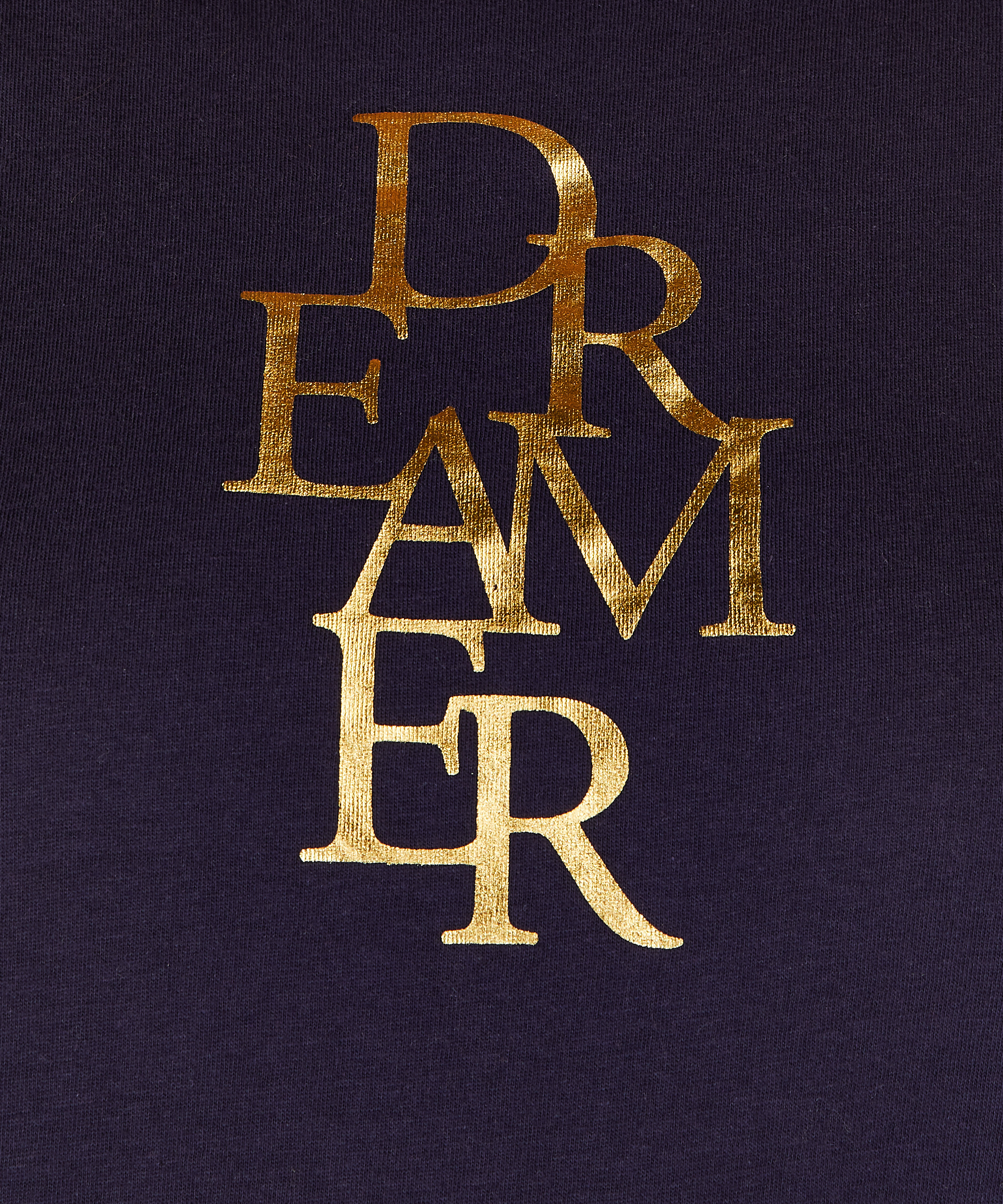 Nachthemd Rundhalsausschnitt, Blau, main