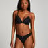 Soutien-gorge &agrave; armatures pr&eacute;form&eacute; push-up Marine, Noir
