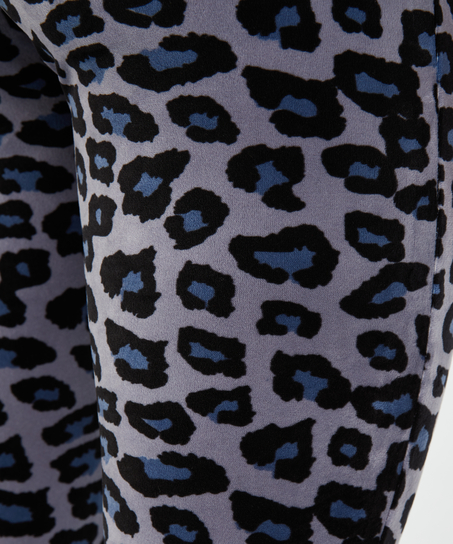 Legging Velours, Gris