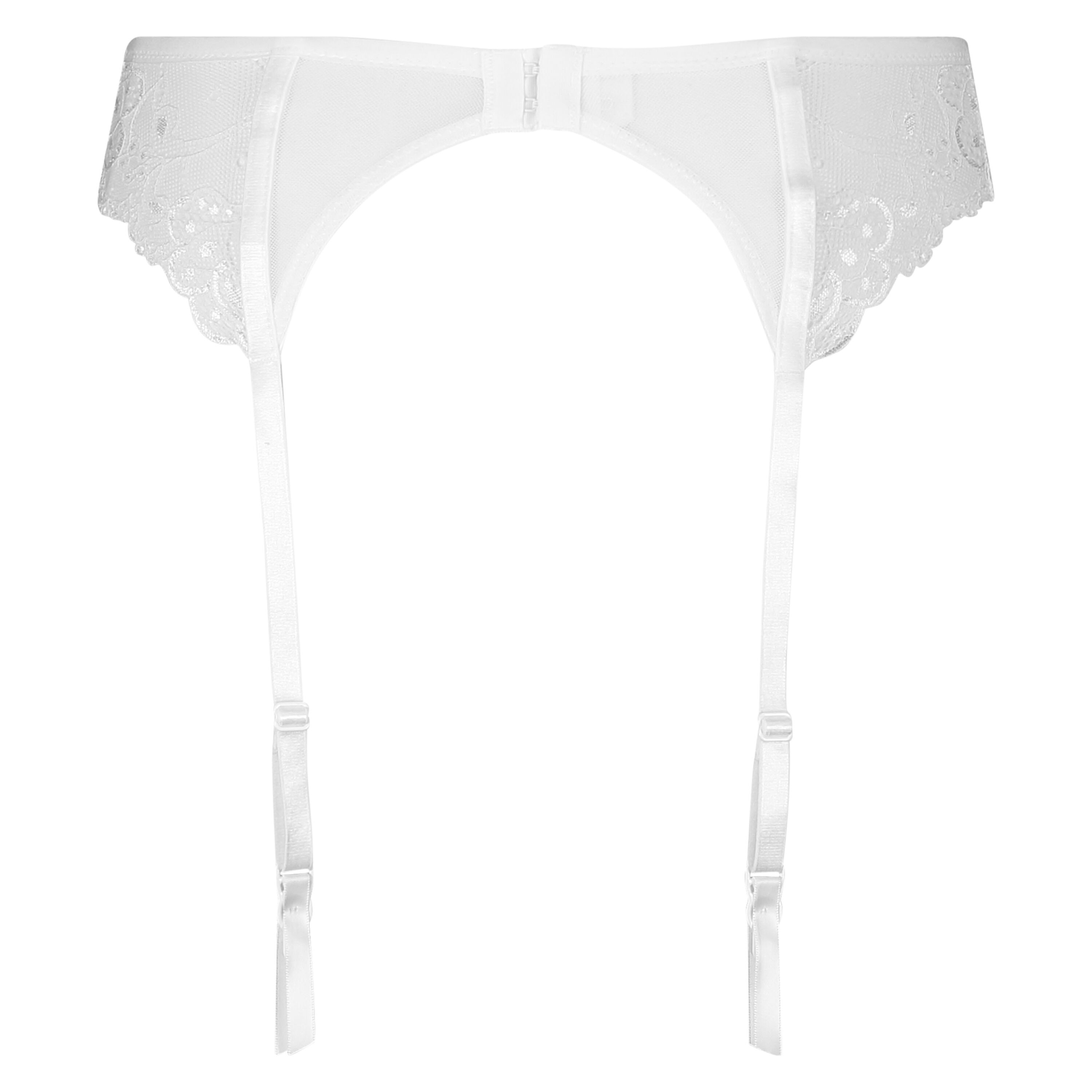 Porte-jarretelles Ulla Dessous - Taille 46 - Blanc & Beige - Neuf Avec étiquettes