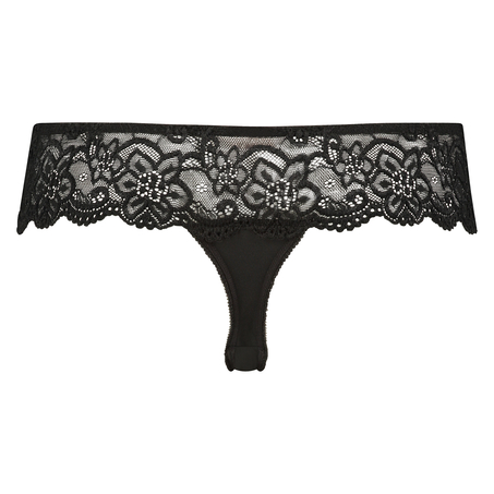 Boxerstring Lace, Schwarz