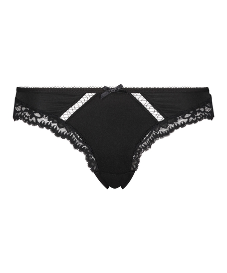 Slip brésilien Lenny, Noir