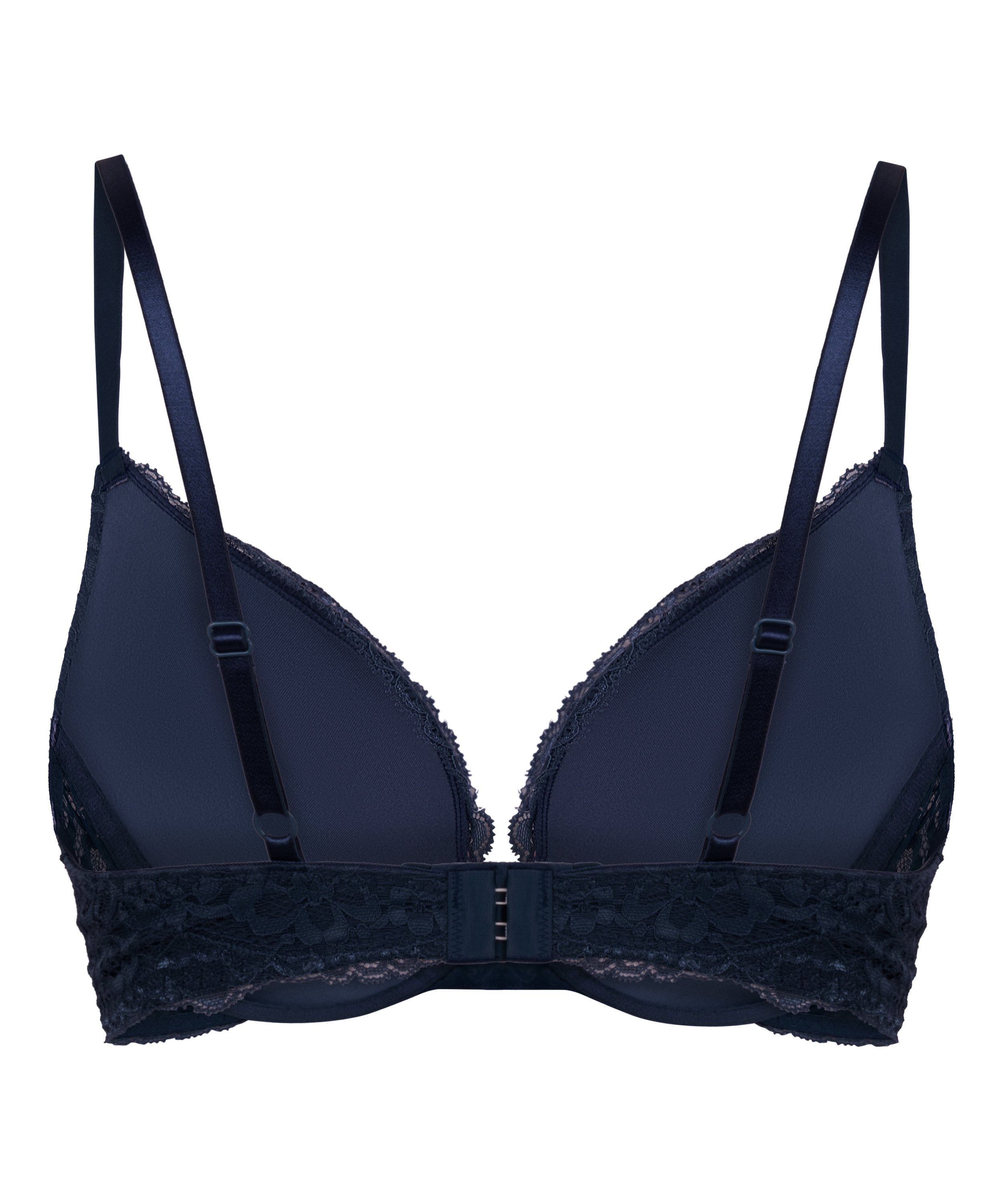 Soutien-gorge à armatures préformé push-up Marine, Bleu, main