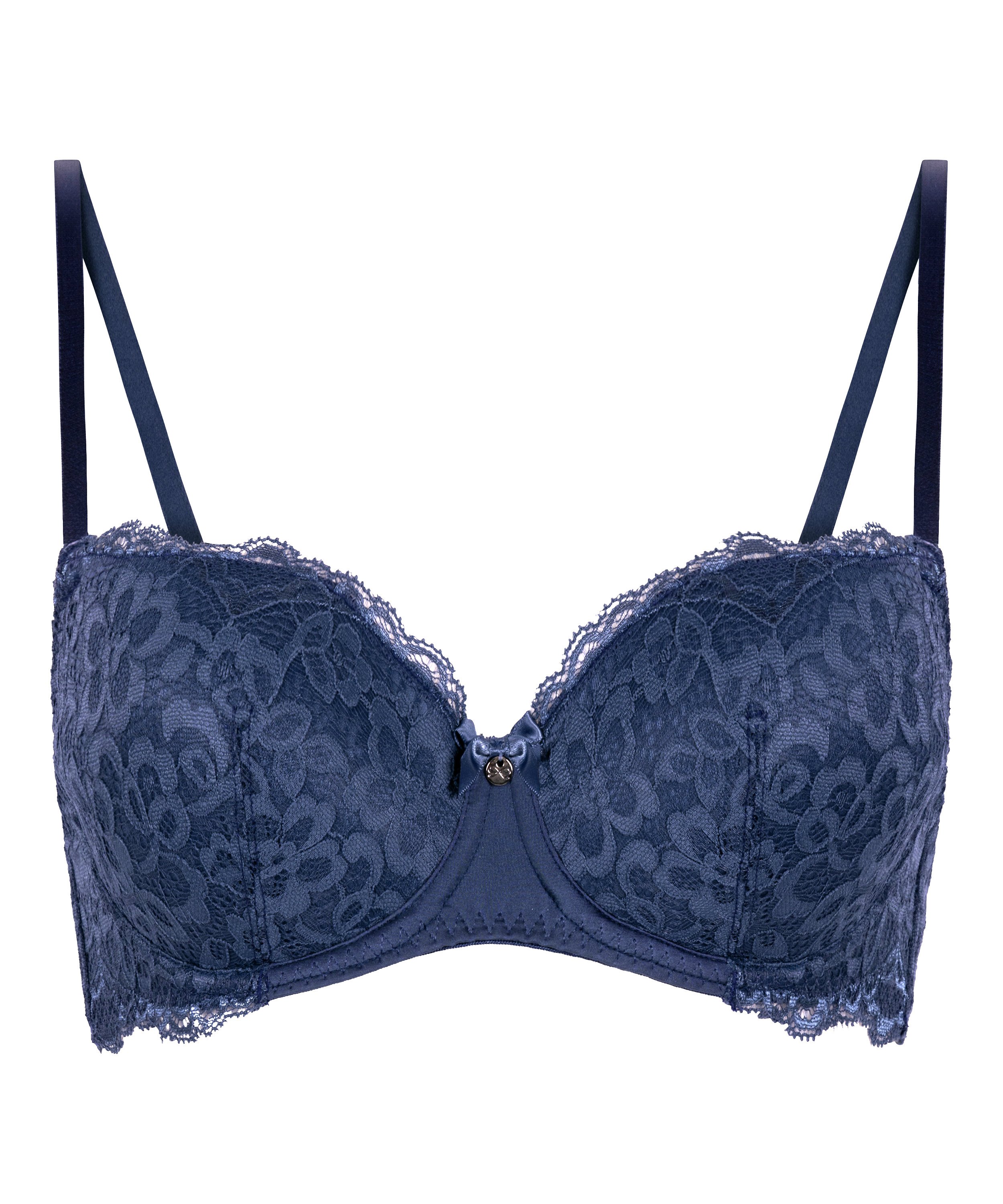 Soutien-gorge à armatures préformé Marine, Bleu, main
