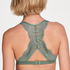 Brassière Halter dos nageur, Vert