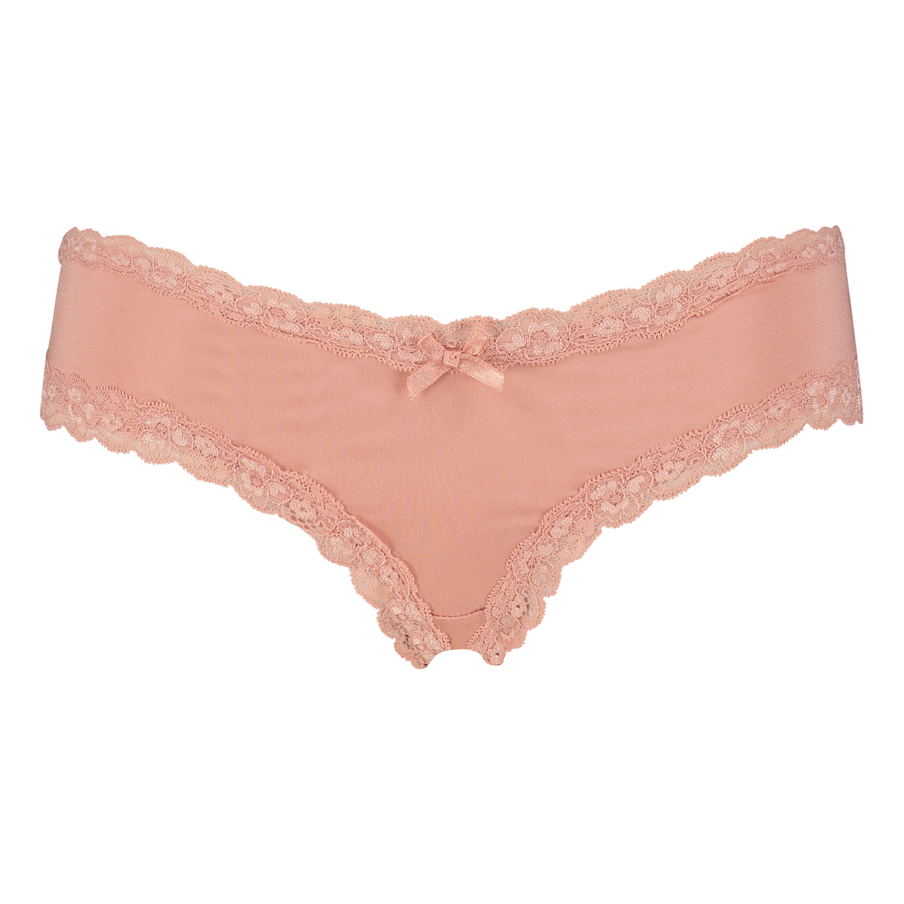 Slip brésilien V-shape micro, Rose, main