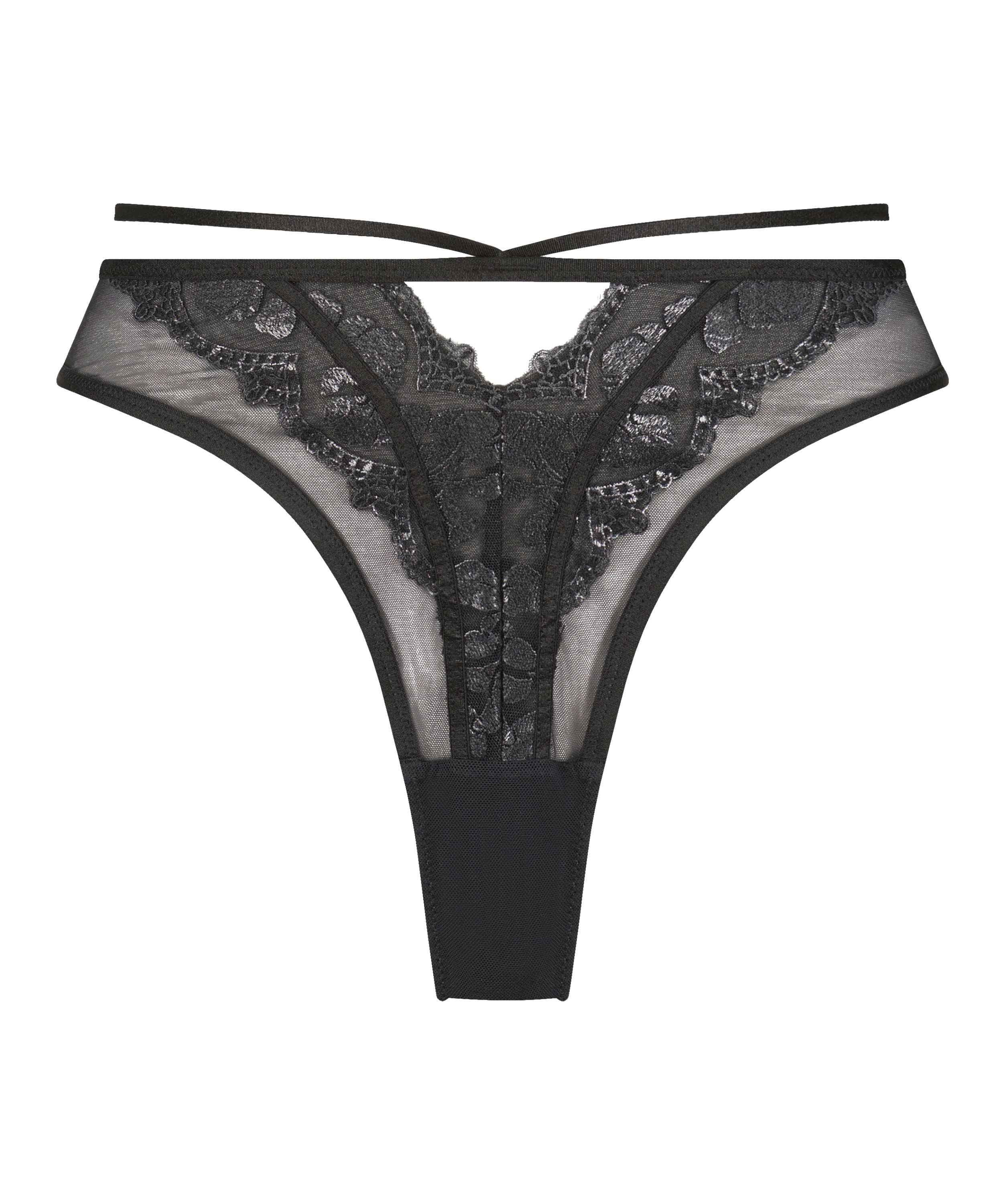 Brazilian mit hohem Beinausschnitt Mila, Schwarz, main