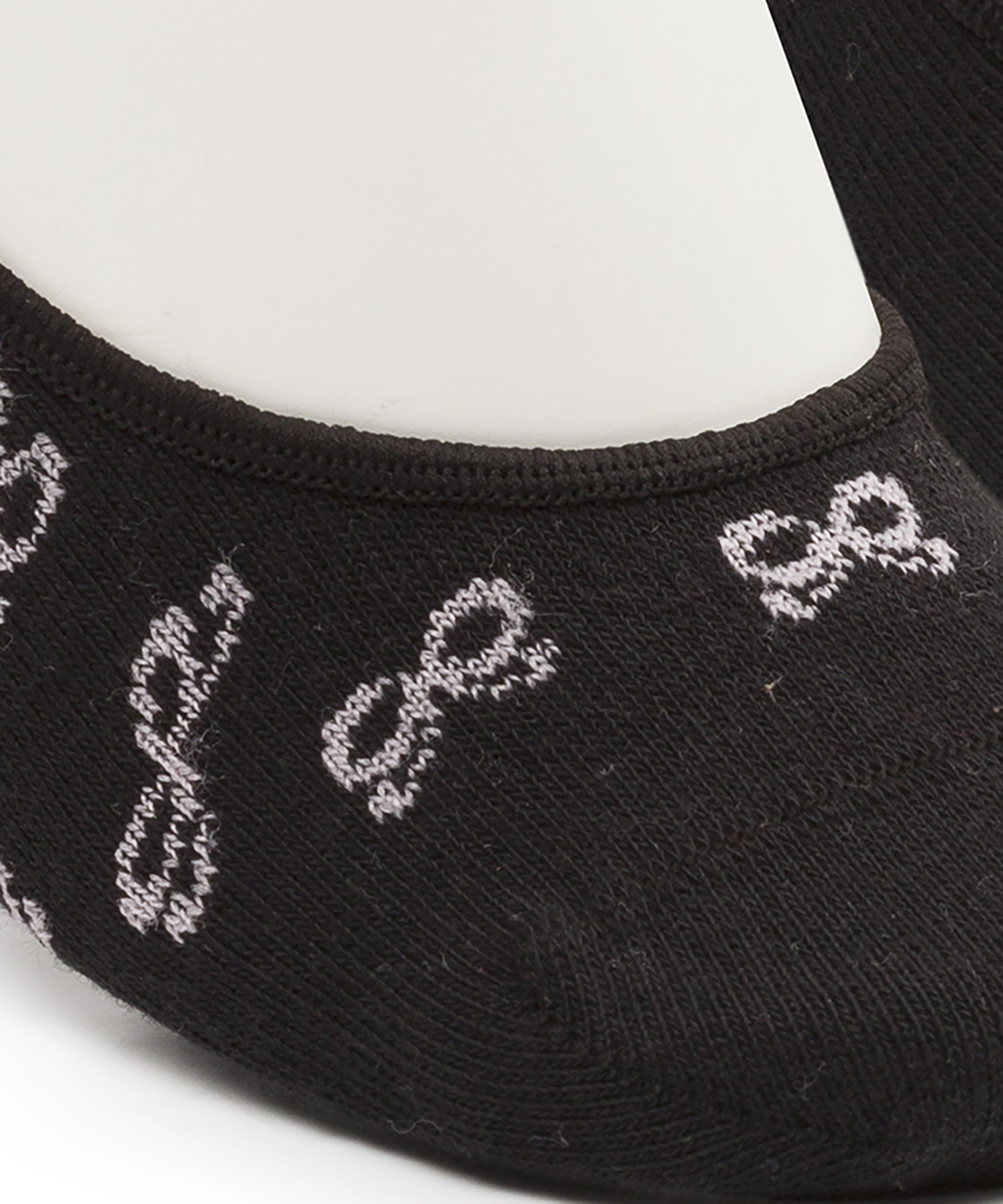 2 Paar Füßlinge, Schwarz, main