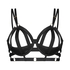 Soutien-gorge à armature non-préformée Athena, Noir