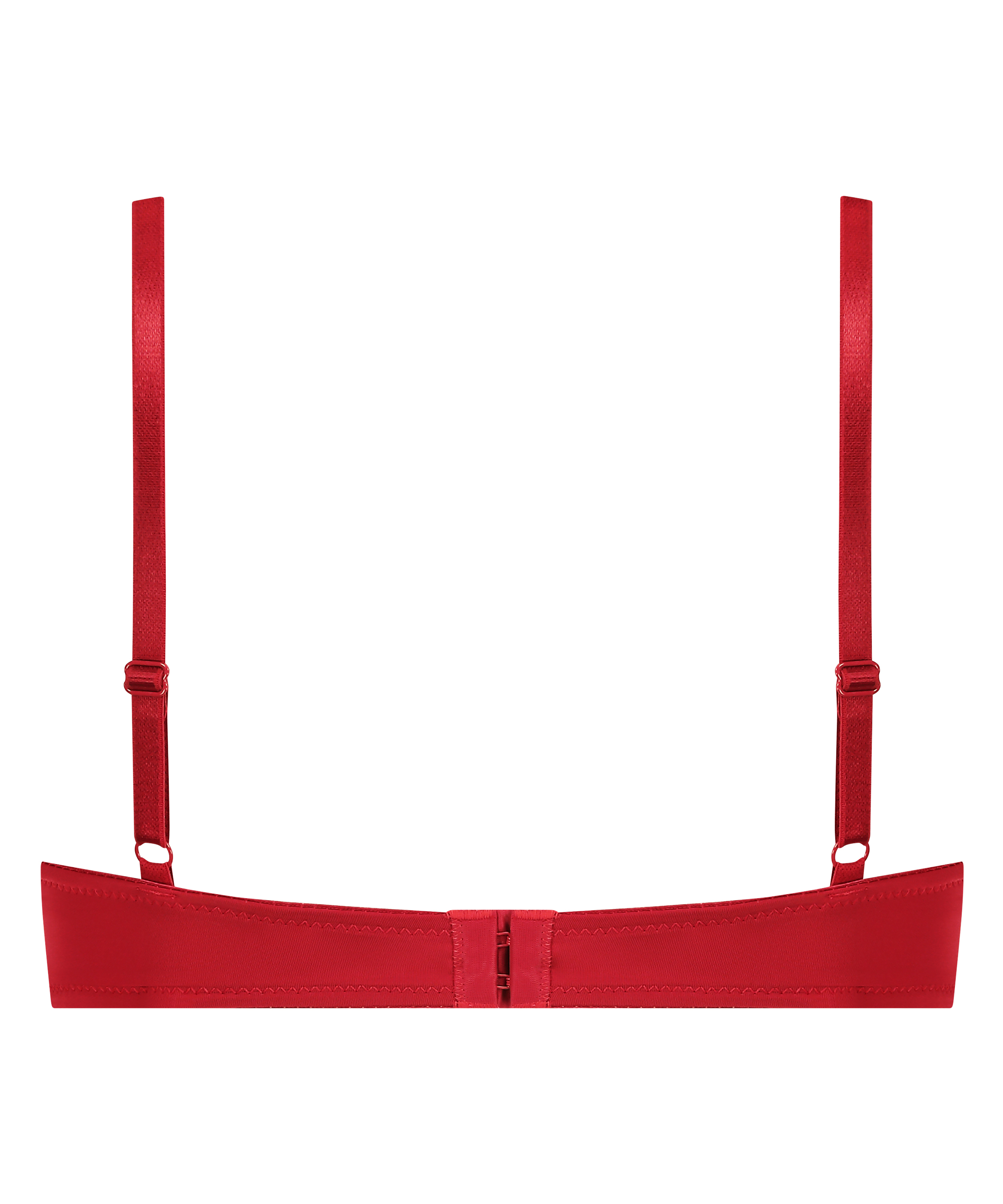 Vorgeformter B&uuml;gel-BH Plunge, Rot, main