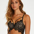 Soutien-gorge &agrave; armatures pr&eacute;form&eacute; longline Marilee, Noir