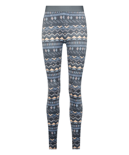 Legging Velours, Bleu