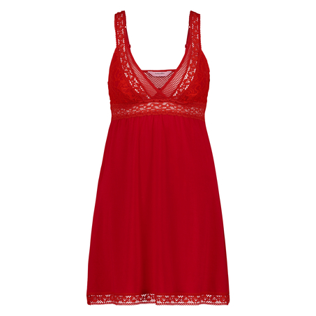 Nuisette Graphic Lace, Rouge