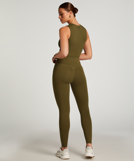 HKMX Leggings mit hoher Taille, grün