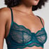 Soutien-gorge non-rembourr&eacute; &agrave; armatures Isabelle, Bleu