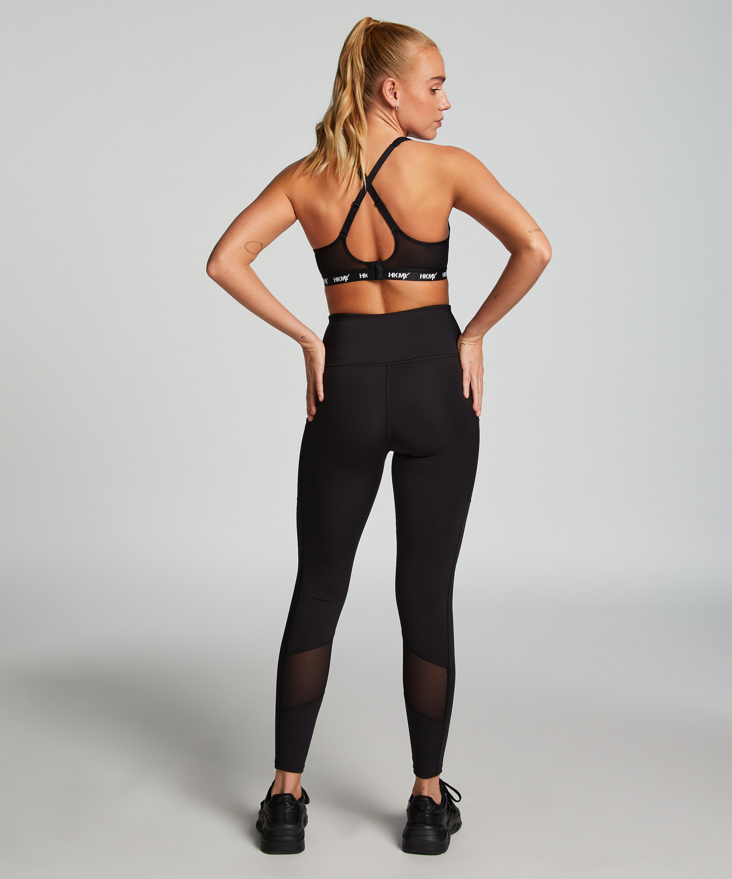 HKMX Oh My Squat High Waisted Legging, Schwarz, main